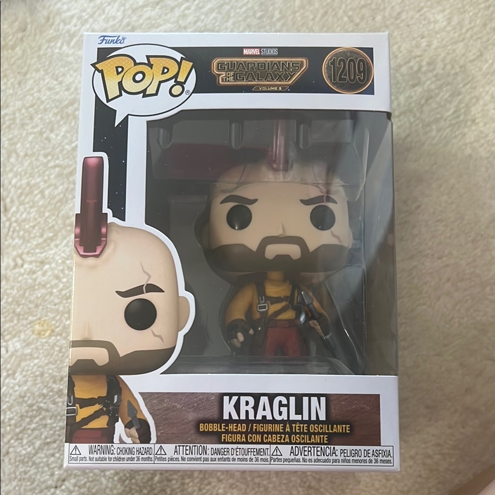 Funko Pop! Guardians of the Galaxy Kraglin Bobblehead